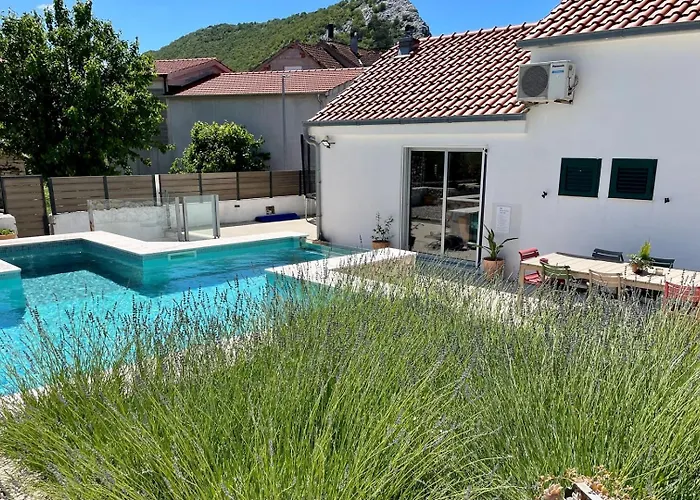 Lavanda New! Heated Pool Tatil Evi Zadvarje